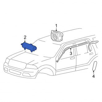 New OEM Upper Instrument Panel Air Bag Fits, 2011-2014 Lincoln Navigator - Part # BL7Z78044A74AA