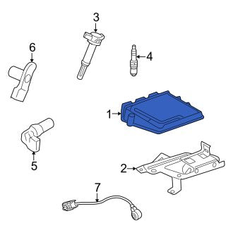 New OEM Engine Control Module (7U7Z12A650CTA) Fits, 2007 Mercury Milan - Part # 7U7Z12A650CTA