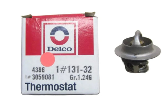 New OEM 1985-1988 GM Engine Coolant Thermostat Delco # 131-1932, Part # 3059081