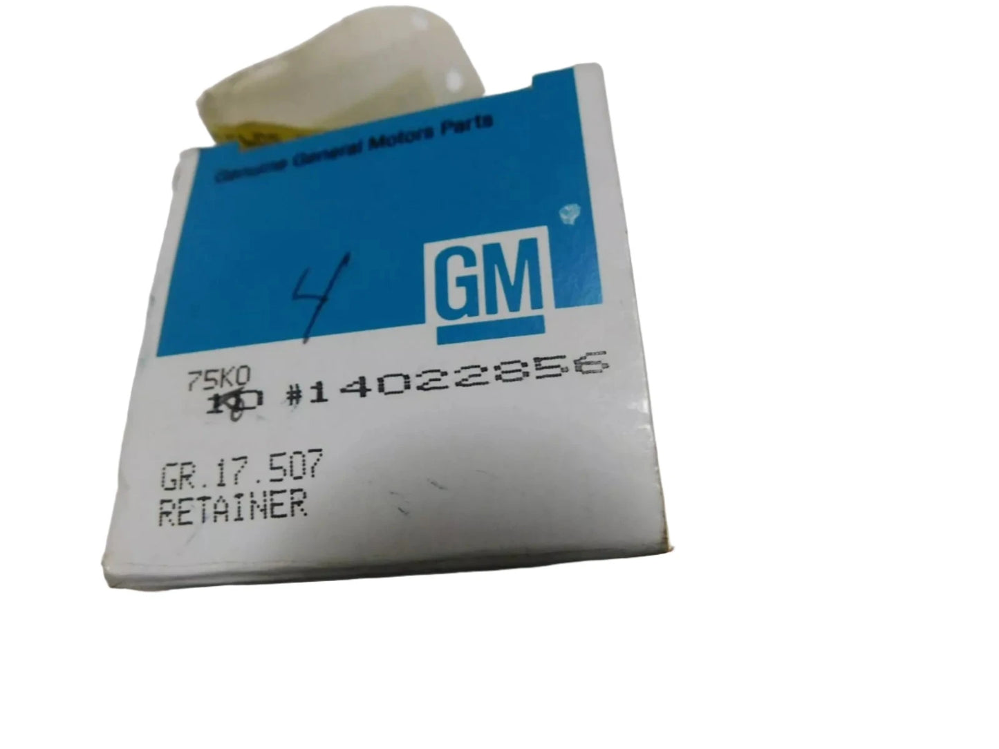 New OEM 1981-1987 Chevy Truck Body Side Rear Corner Lower Molding Retainer, Part # 14022856 (QTY 1)