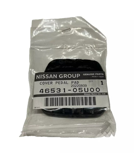 New OEM Nissan Skyline GTR R33 R34 Brake Pedal Rubber Pad, Part # 46531-05U00