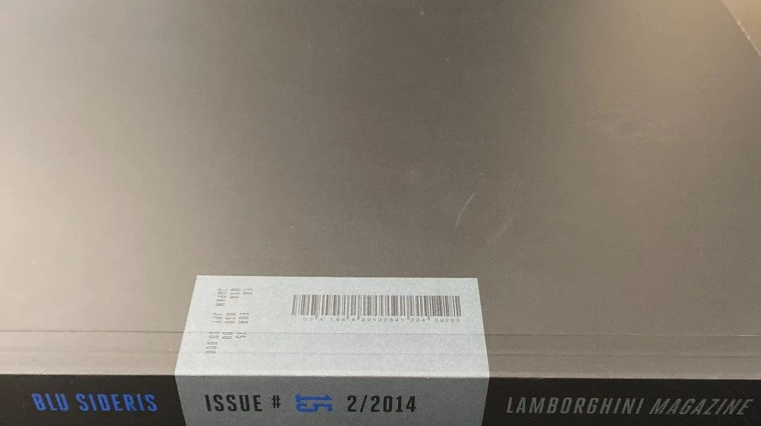 New 2015 Lamborghini Magazine Issue #15 Original 2/14 - Measures 9.00" x 11.25"