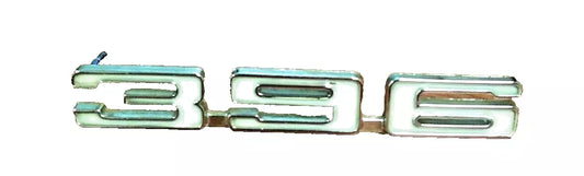 New OEM 1968 Chevrolet 396 Camaro Right Fender Emblem, Part # 3927488