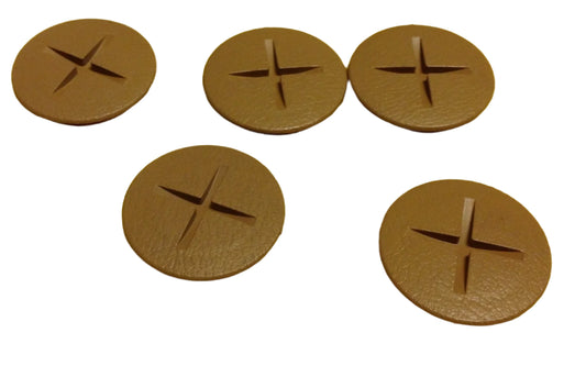 New OEM 1991-1994 Chevrolet GMC C/K Seat Belt Anchor Cover Plug Beige, Part # 15560788