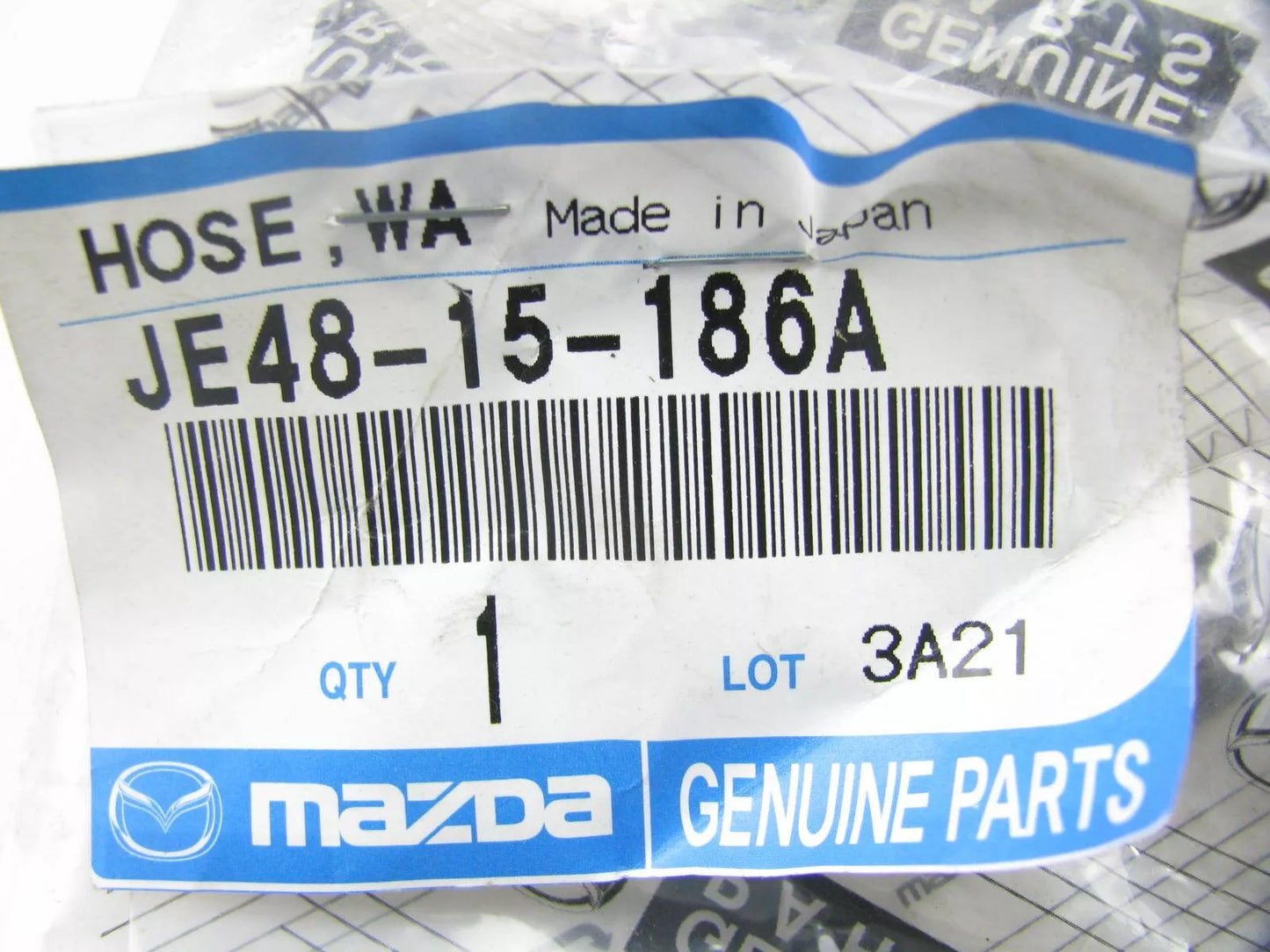 New 1992-1995 Fits Mazda 929 Radiator Ref # 2, Coolant Upper Hose, Part # JE48-15-186A