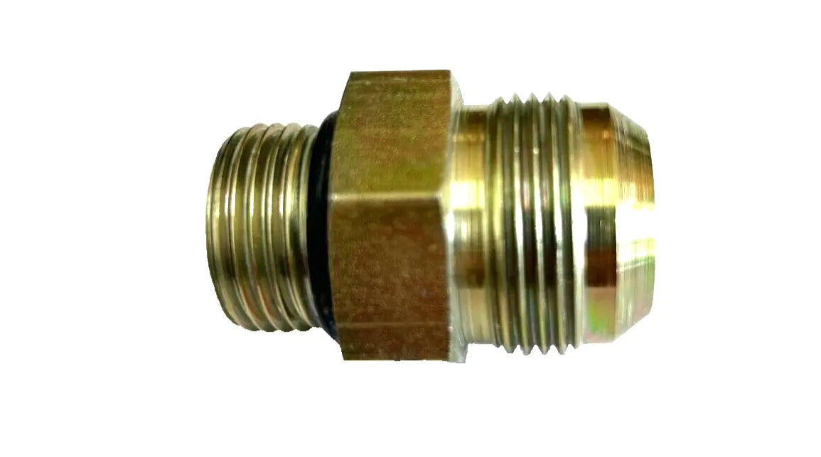 CNHi: Genuine OEM Factory Original, HYD Connector, 1-1/16" - 12 ORB x 1-1/16" - 12 JIC 322896