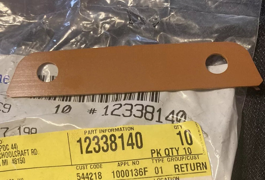 New OEM 1983-1994 S10, S15, Typhoon, Jimmy End Gate Window Striker Gasket, Part # 12338140