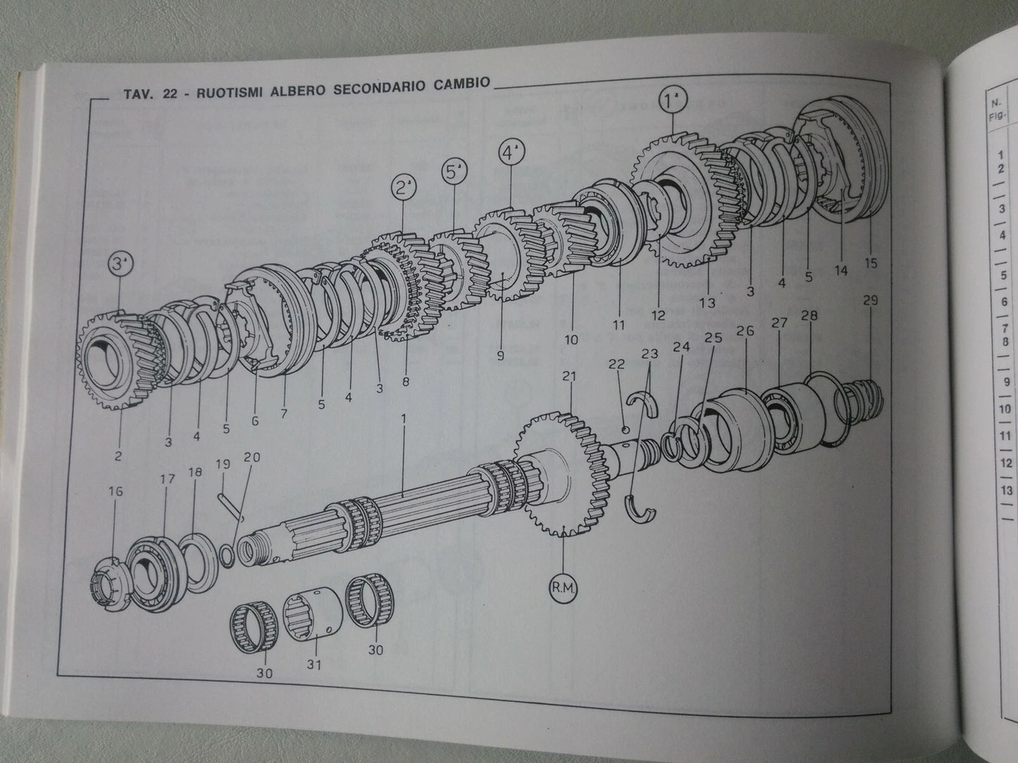New Reprinted 1969 Ferrari Dino 246GT Mechanical Parts Catalog
