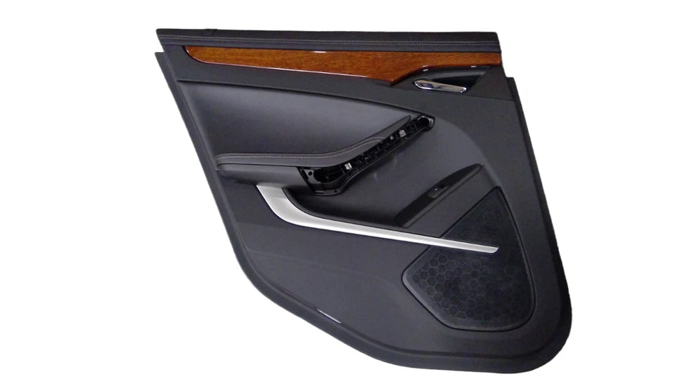 New W/ Flaws 2010-2011 Cadillac CTS Black Left Rear Door Trim Assembly, Part # 22773375