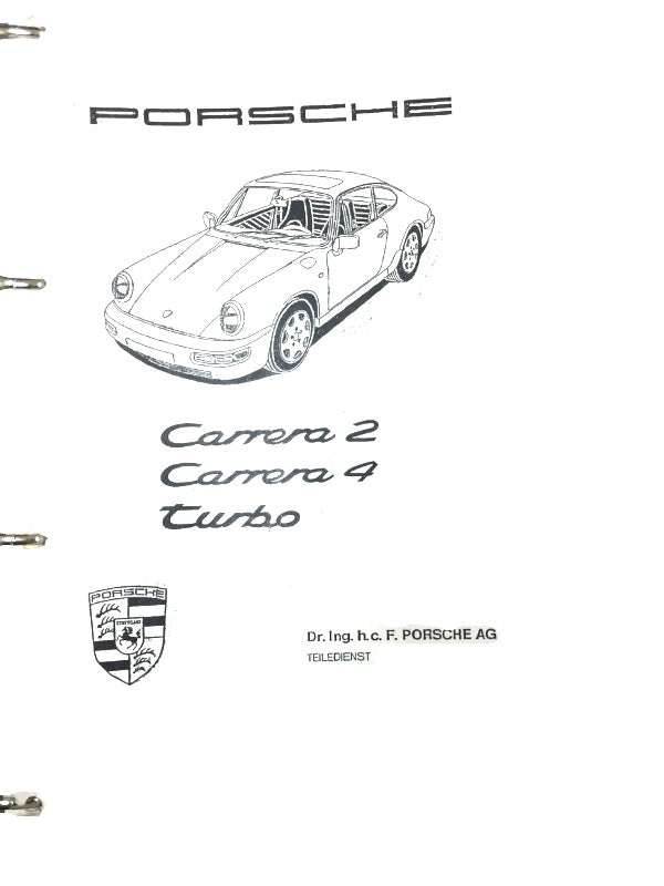 New 1995-1998 Porsche 911 Turbo (993) Workshop Diagnostics Manual, Part # WVK-100-002