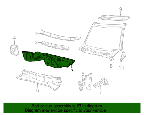New OEM 96-05 Chevrolet Astro Van, Gmc Safari Dash Structure Panel 15000146