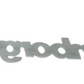New OEM 1989-1999 Lamborghini Countach, Diablo Lamborghini Silver Emblem, Part # 006128566