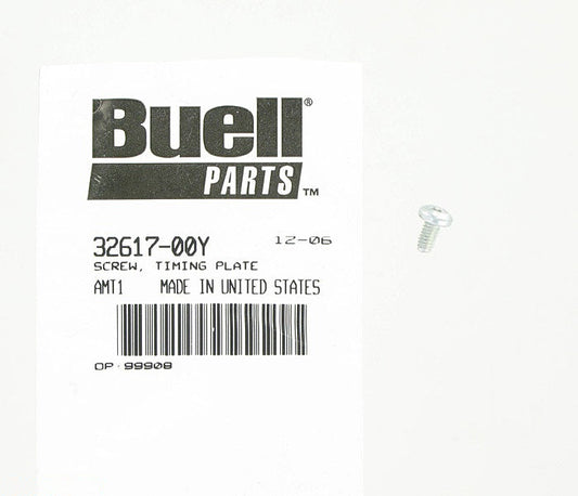 New OEM Genuine Harley-Davidson Screw Timing Plate, 32617-00Y