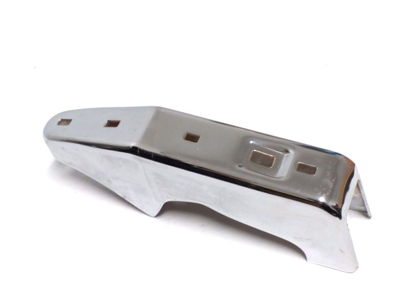 New OEM 1976-1977 GMC, Chevrolet G1,G2,G3 Driver Front Left Bumper Metal Over Rider, Part # 365407