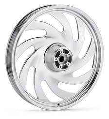 New OEM Genuine Harley-Davidson Wheel Typhoon 17X6 Inch Rear, 40884-08