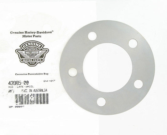 New OEM Genuine Harley-Davidson Hub Plate-Wheel, 43985-00