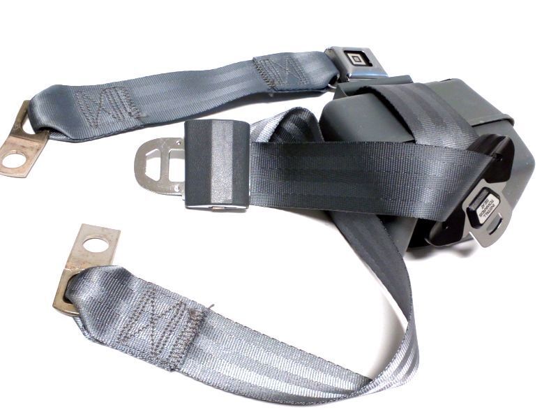 New OEM 1971-1995 Chevy / GMC Passenger Van G20 G30 Seat Belt Rear Upper, Part # 15618184