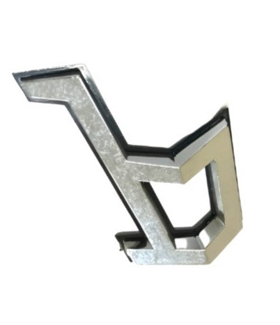 New OEM 1968-1978 Lamborghini Espada Side Bertone "b" Name Plate, Part # 006790058