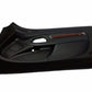 New OEM 1997-1998 Lincoln MK VIII Passenger Door Trim Panel Black Leather, Part # F7LZ6323942AAU