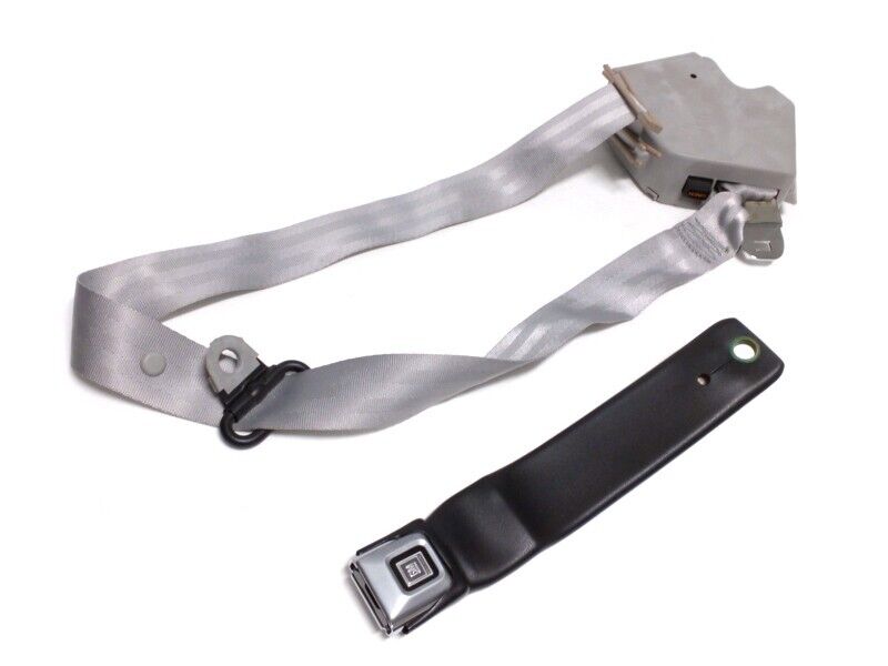 New OEM 90-93 Corvette Convertible Passenger Right Gray Seat Belt 12521668