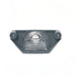 New 1988-1996 Chevrolet Corvette Rear Bumper License Plate Lamp Lens Kit 494199