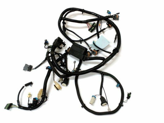 New OEM 1993-1994 Corvette Front Bumper Turn Park Lights Wiring Harness, Part # 12106583