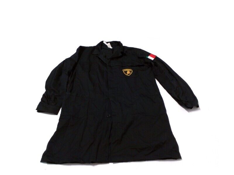 New  Lamborghini Factory Production Line Black Apron Uniform Large