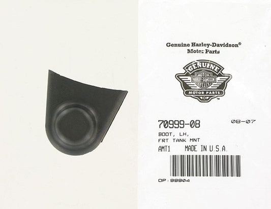 New OEM Genuine Harley-Davidson Boot Left Front Tank Mount, 70999-08