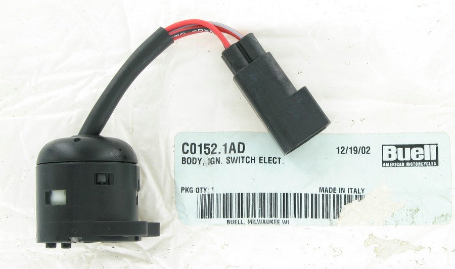 New OEM Genuine Harley-Davidson Ignition Switch Body Electric, C0152.1AD