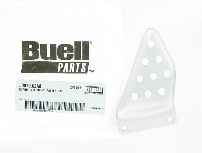 New OEM Genuine Harley-Davidson Heel Guard Right Passenger, L0079.02A8