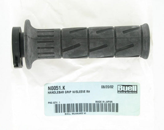 New OEM Genuine Harley-Davidson Handlebar Grip W Sleeve Rh, N0051.K