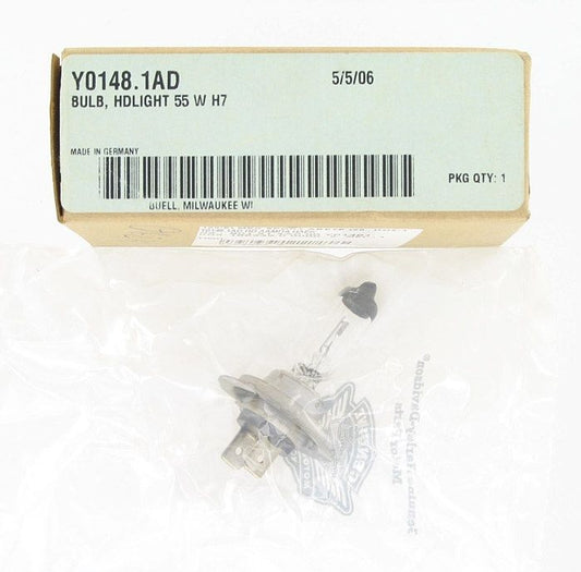 New OEM Genuine Harley-Davidson Spring Clip Headlight Bulb, Y0148.1AD