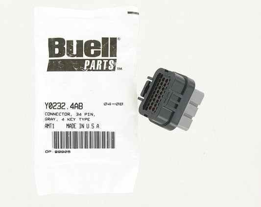 New OEM Genuine Harley-Davidson Connector 34-Pin 4-Key Type, Y0232.4A8